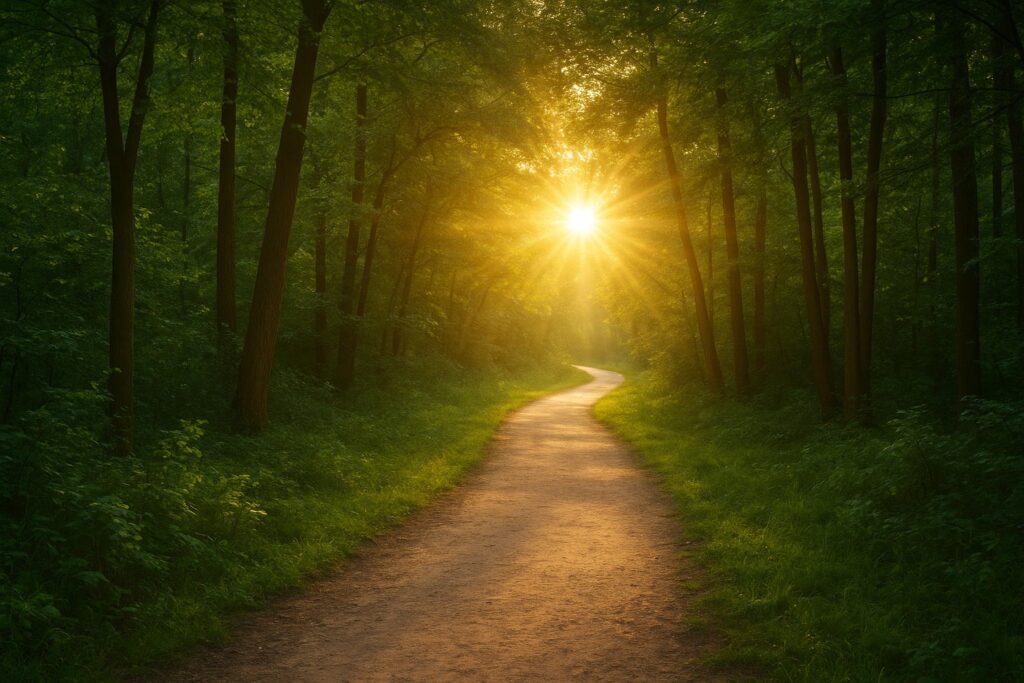 “未来へ進むキャリア” と “光に包まれる癒し”